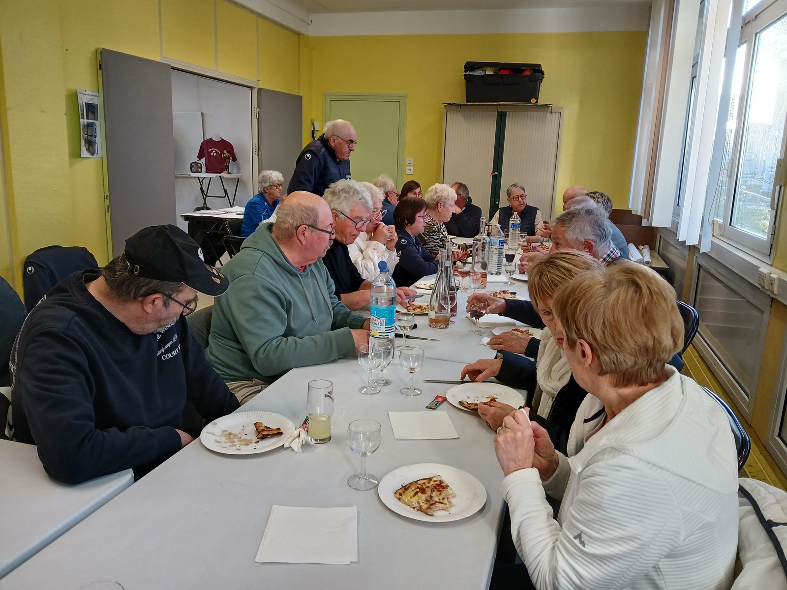 Le repas des 50 ans.