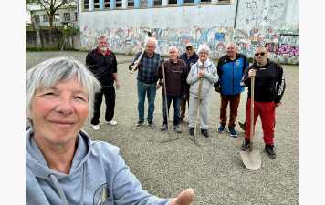 Entretien des terrains de la Rue Saint Jean.