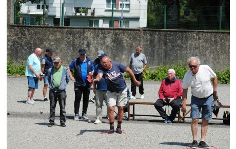 Pen Ar Créac'h : 20  doublettes au concours vétérans